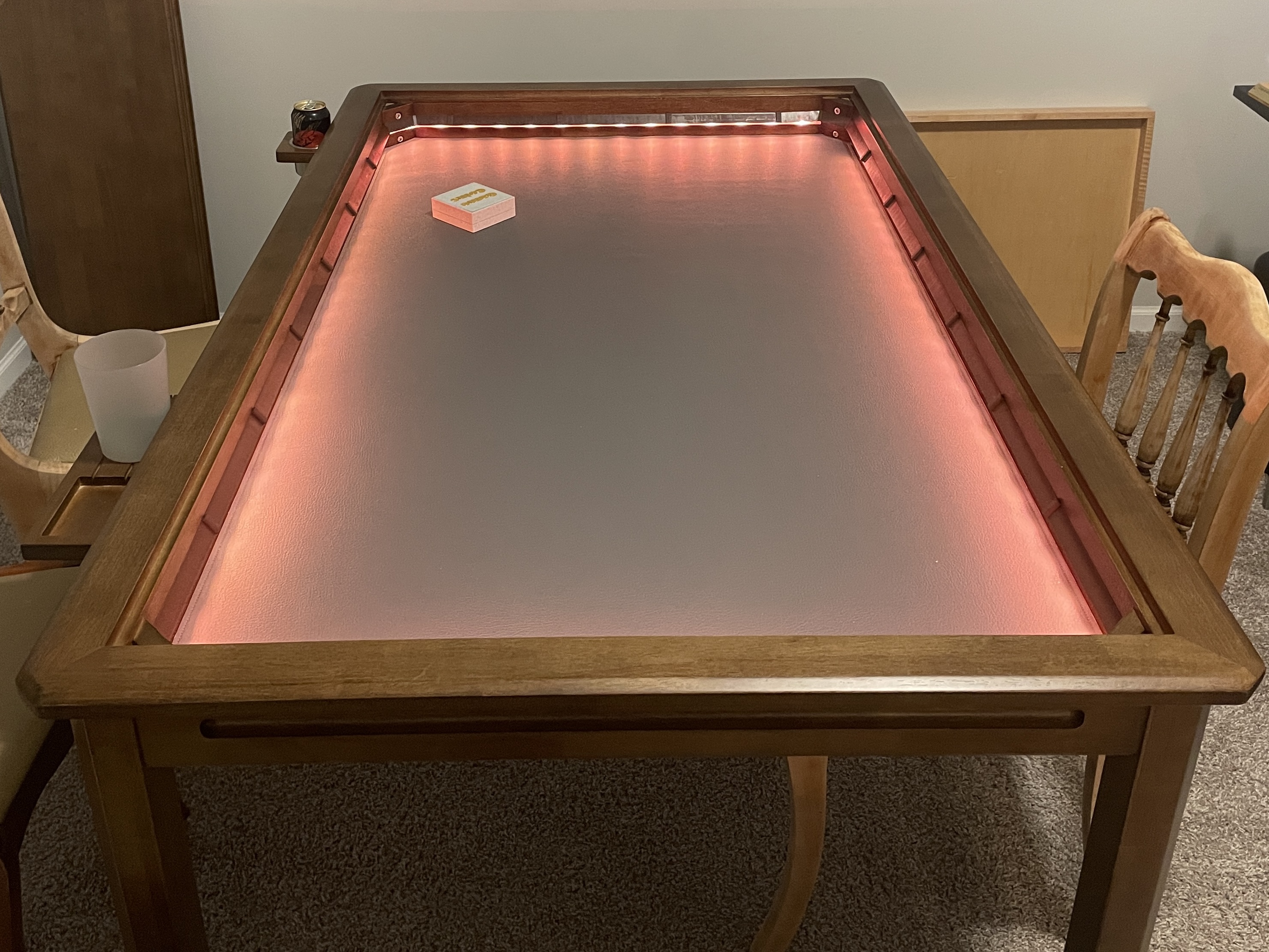 Brimhart Table - Awning for LED Light Strips