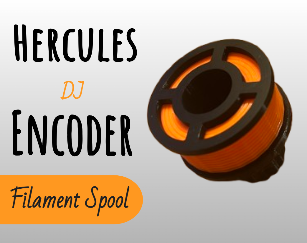 Hercules DJ Knob - Filament Spool