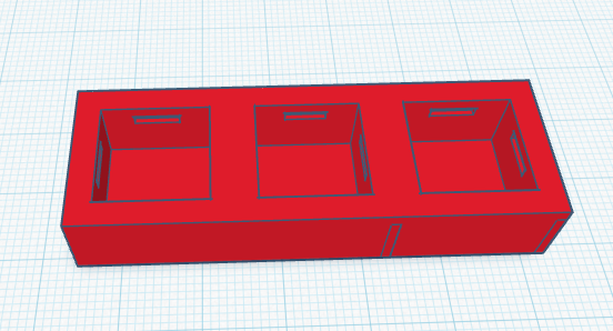 Keyboard clicker 1x3