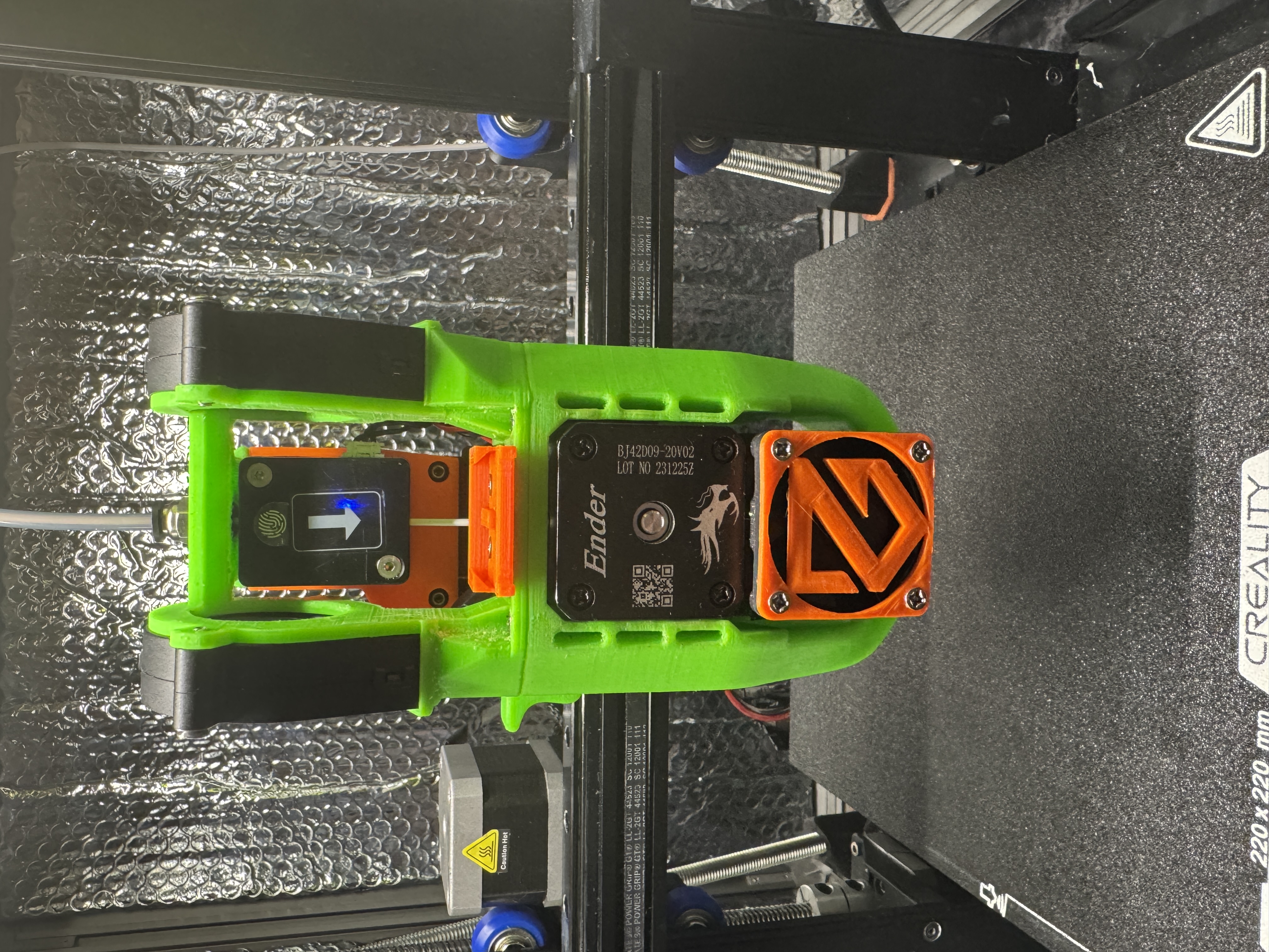 Ender 3 V3 KE dual 5015 fan mod