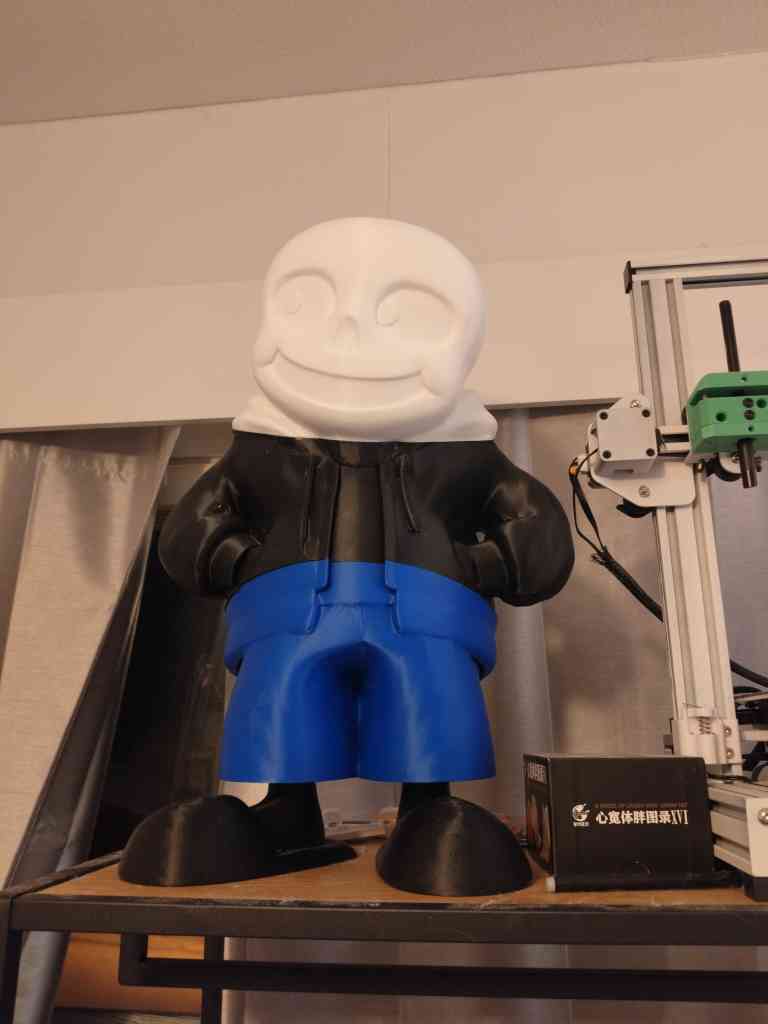 Sans Amiibo Figure improved