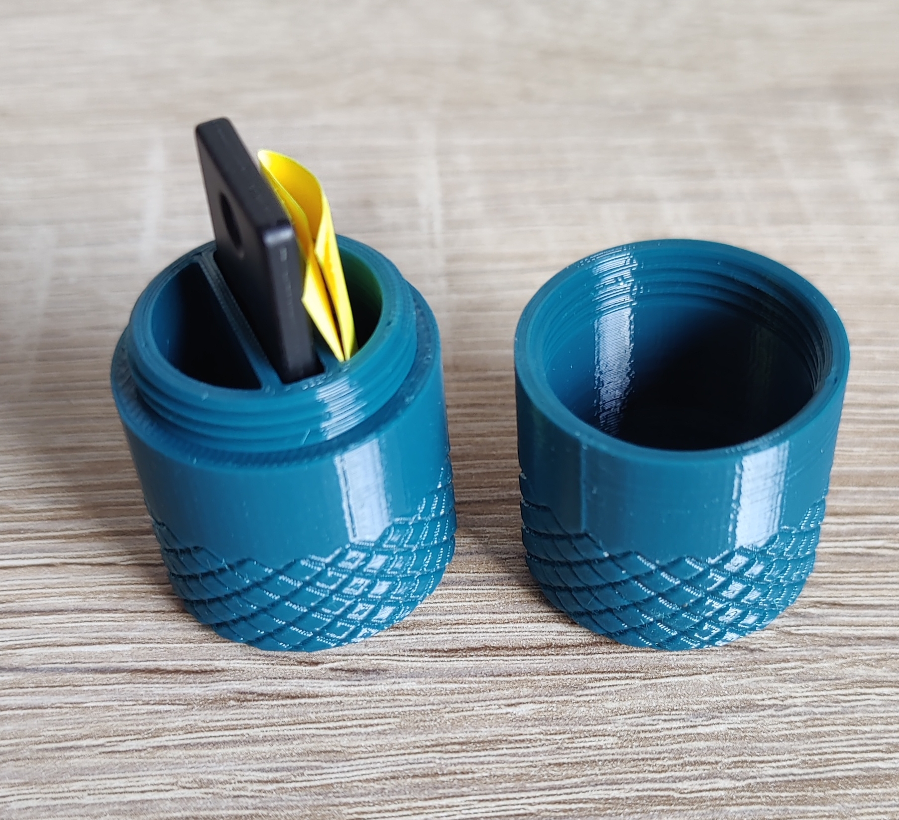Transportbehälter für Yubikey USB-A-NFC/ Carrying case for Yubikey USB-A-NFC