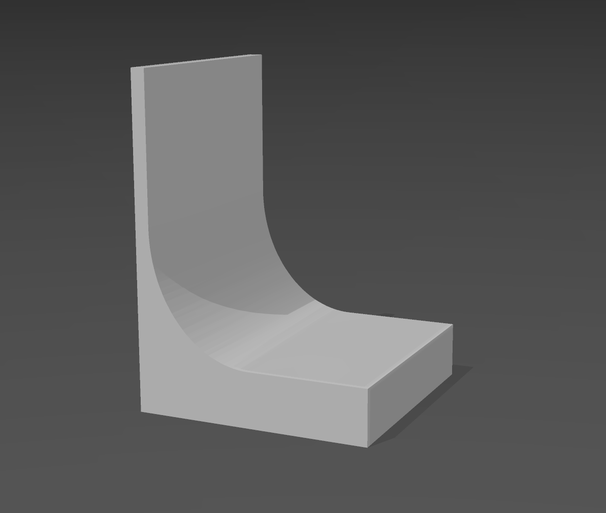 Square Plinth w/ Background -