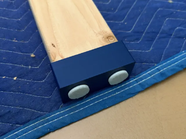 2x4 Leveling Foot w/ Shims
