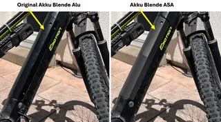 Akku Blende für  BH XENION e-Bike Rahmen Akku