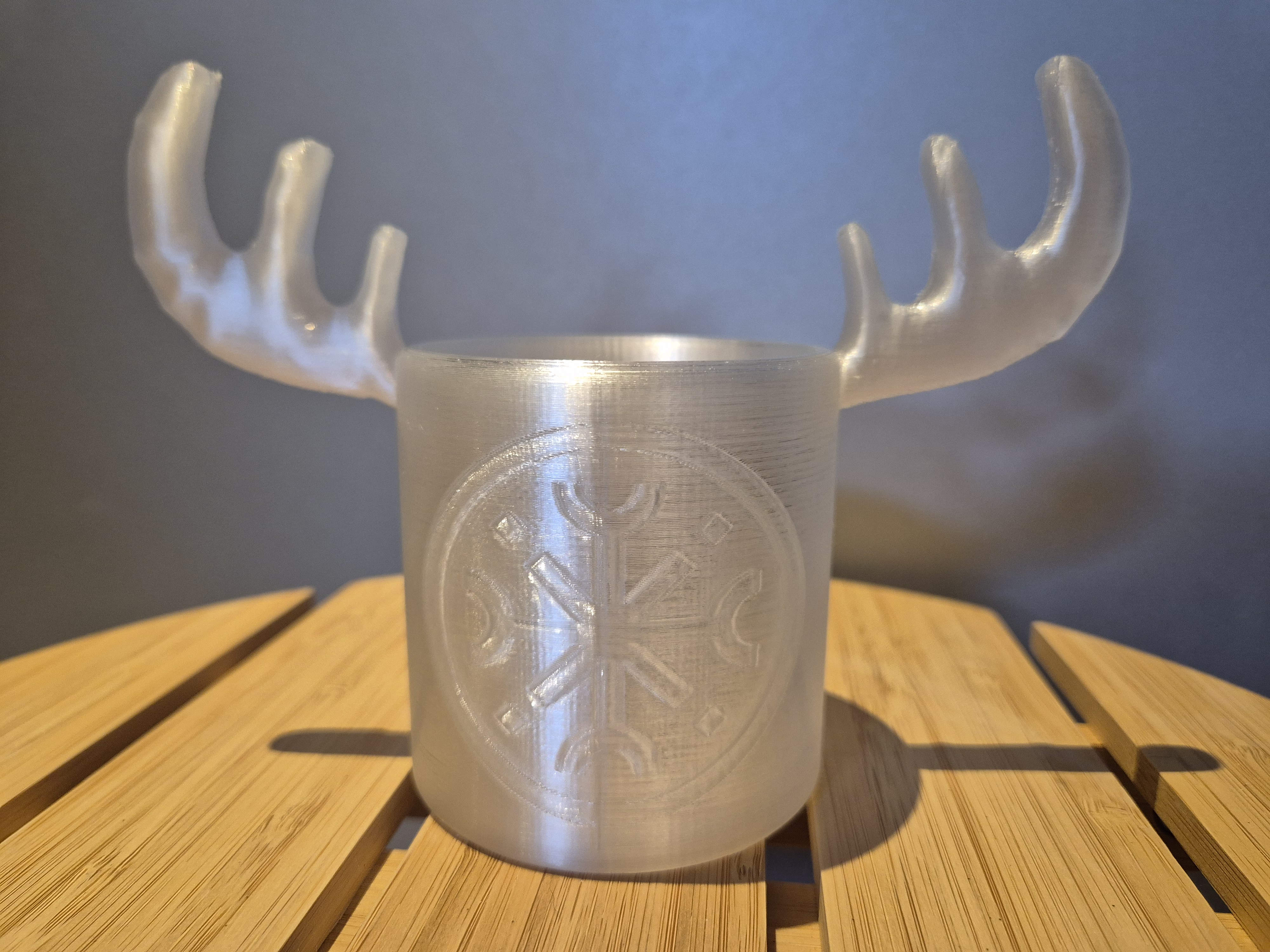 Elkhorn Goblet of the North Wind – Vegvísir Edition