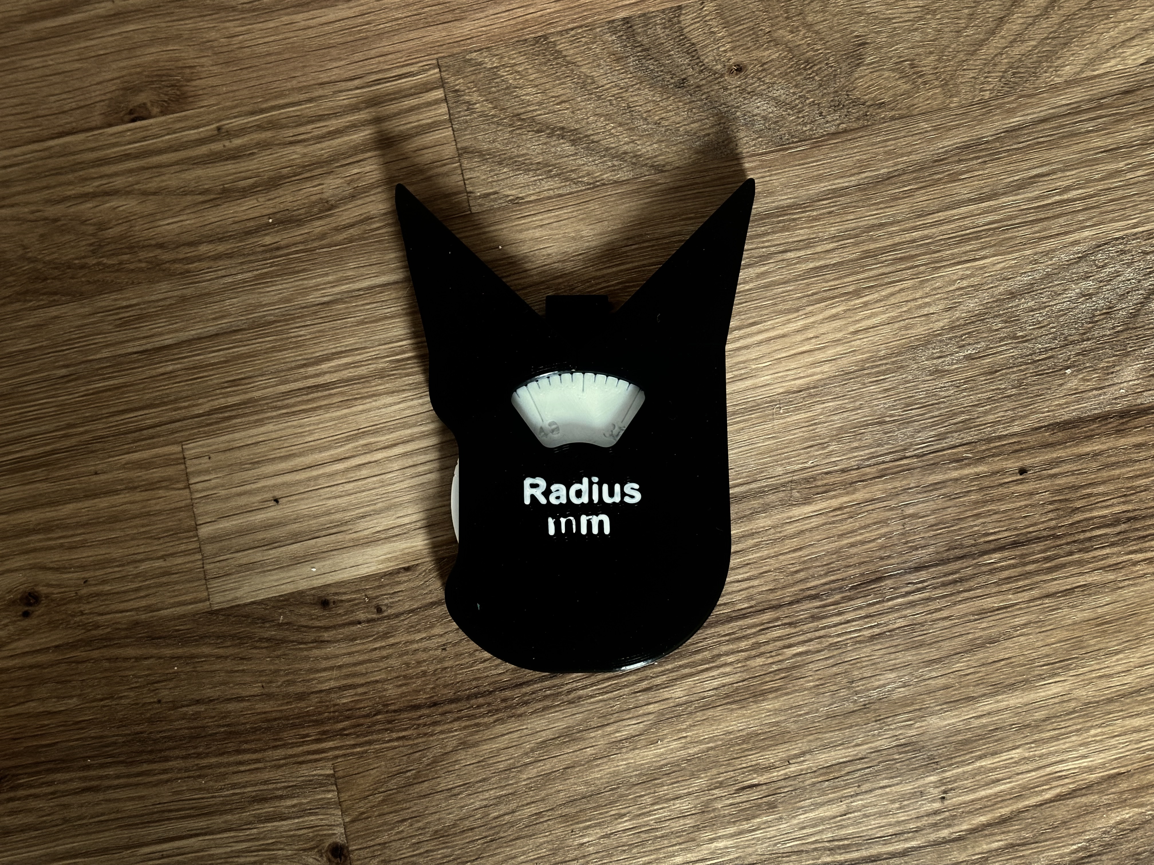 Radius Gauge mk2 (remix) 3D model