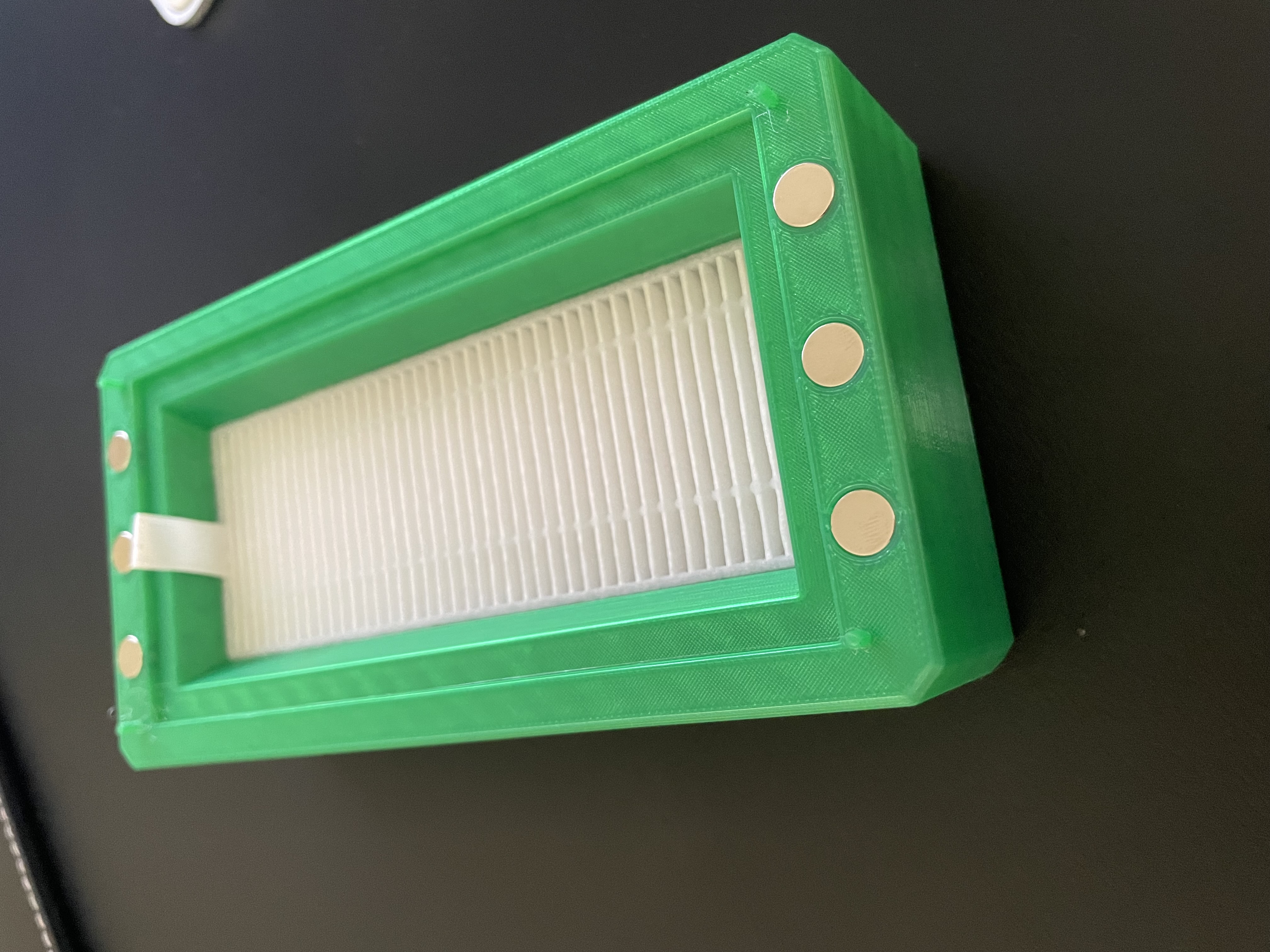 CORE One HEPA & Charcoal Filter Magnet + Guide Pins 3D model thumbnail