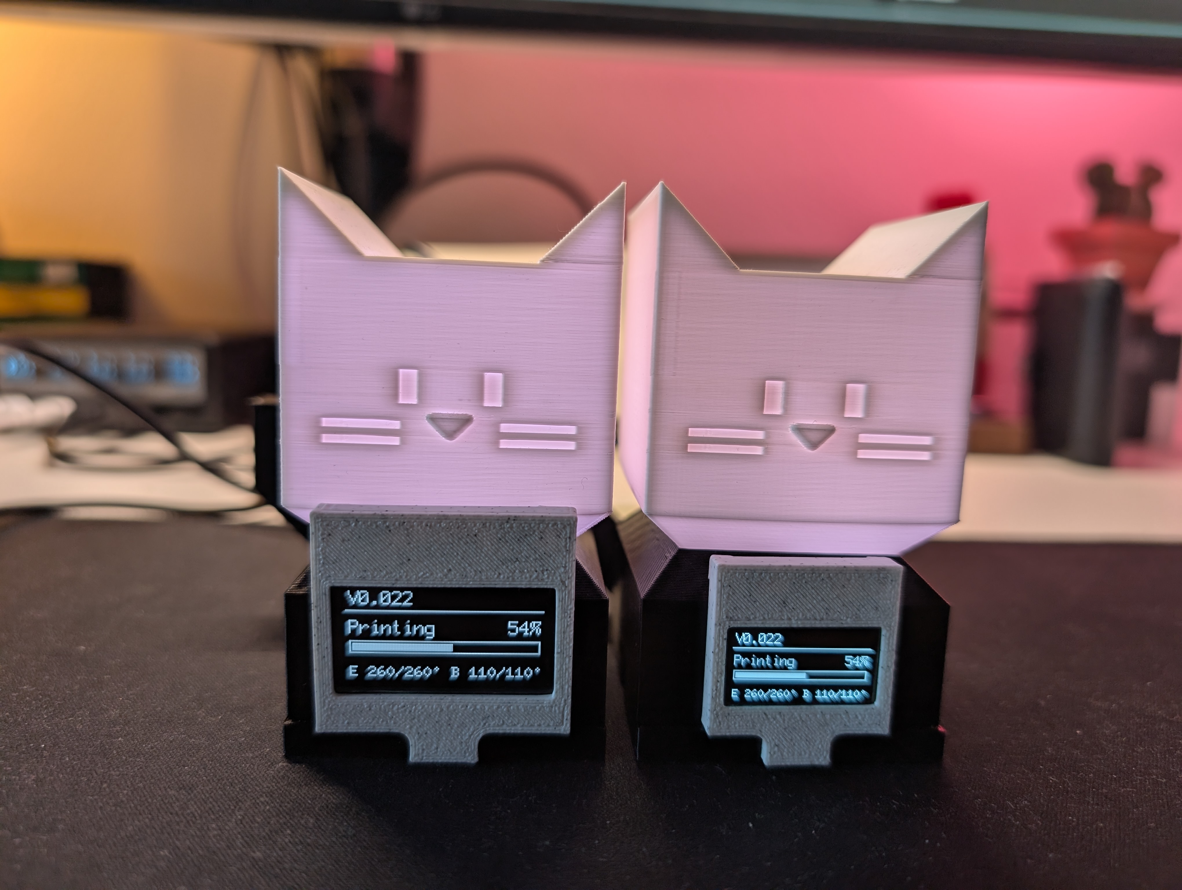 MoonCat - Illumination Cat for Klipper