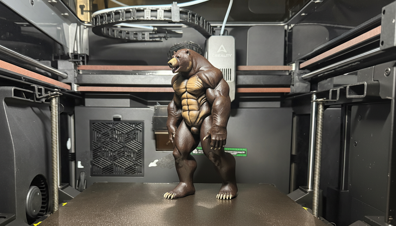 Buff Polar Bear