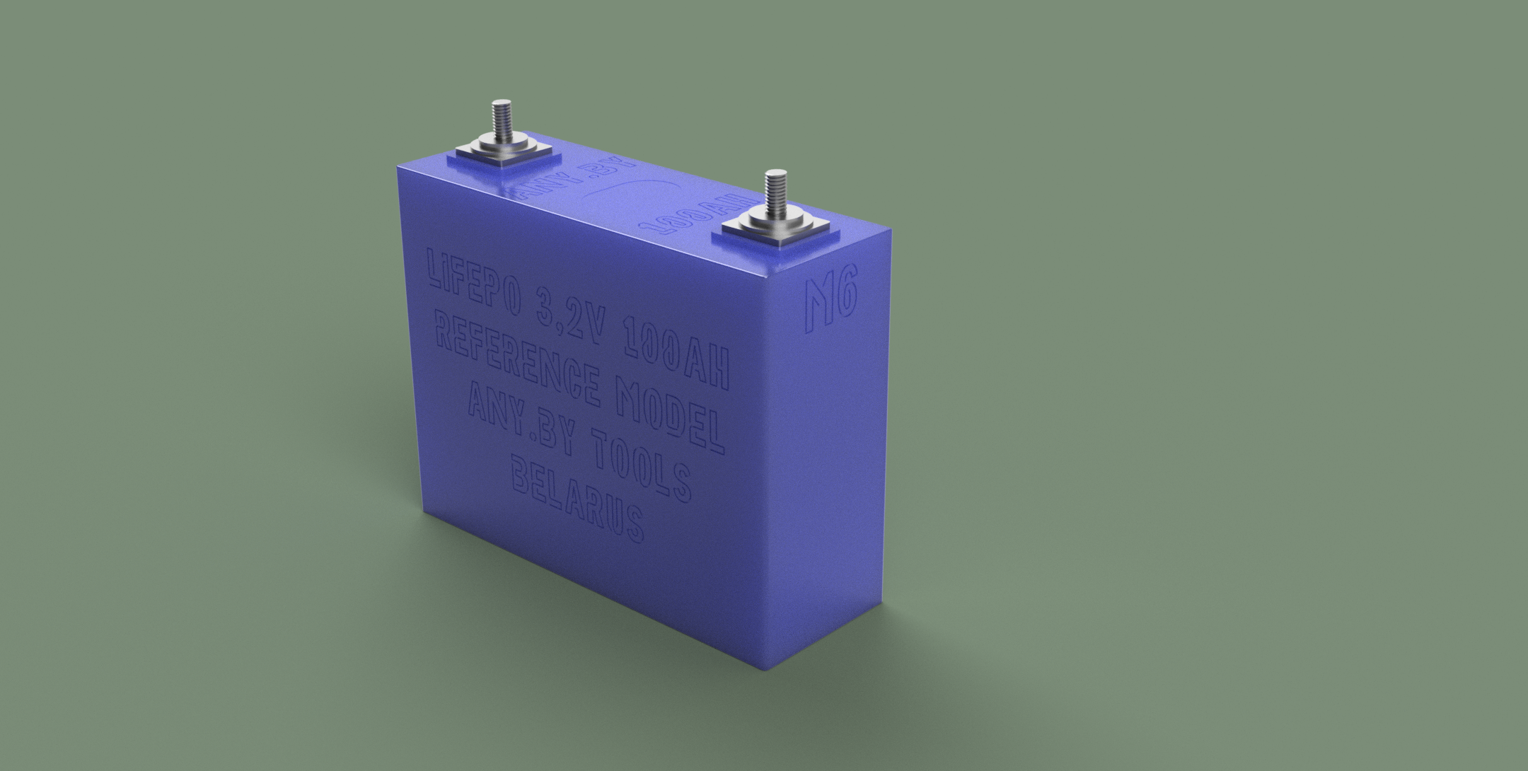 LiFePo4 100ah battery reference model — miniatura 2