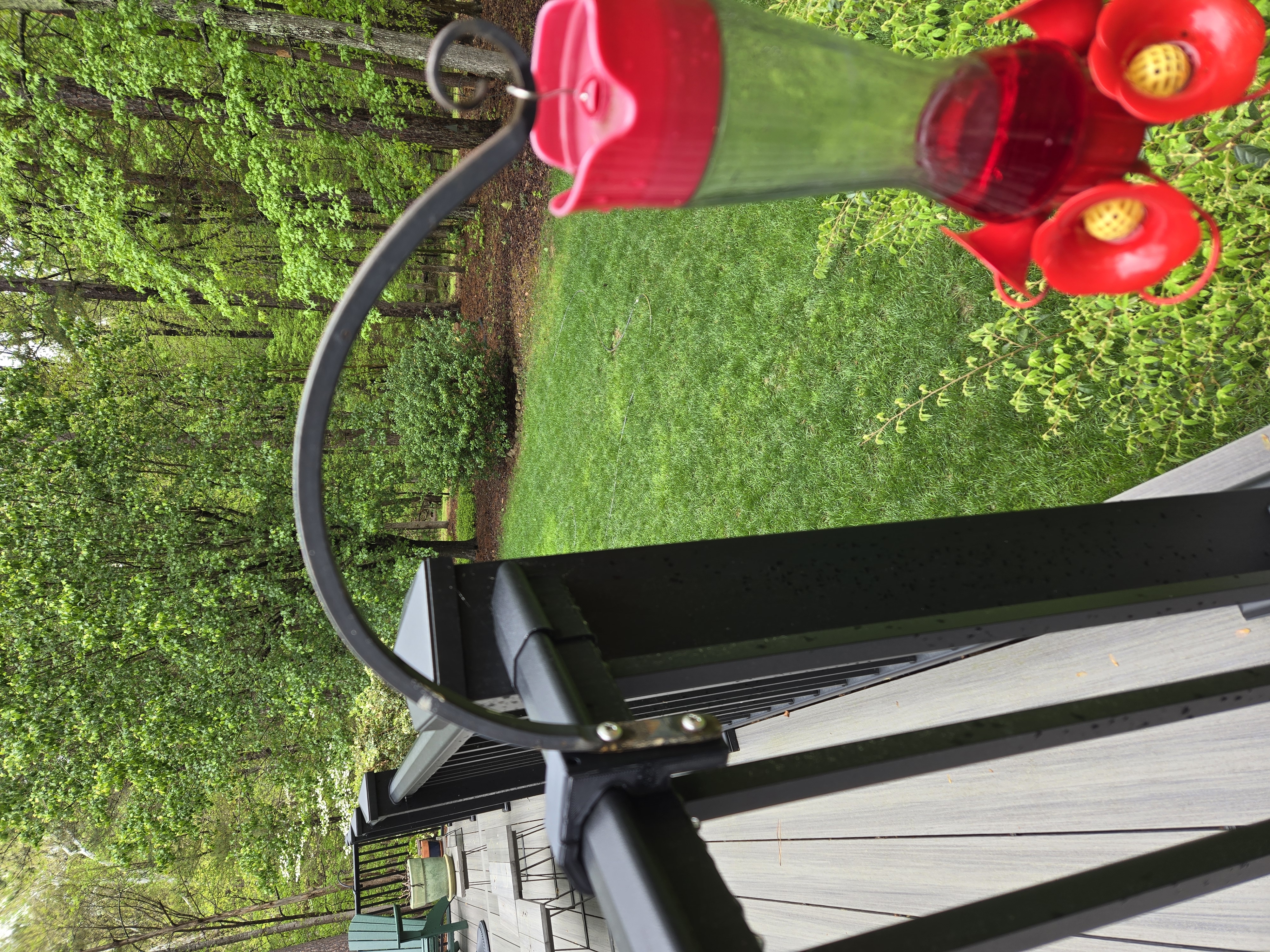 birdfeeder bracket for AFCO rail