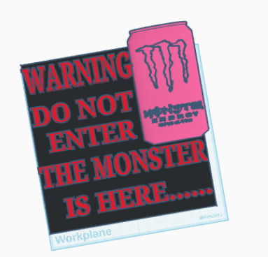 MONSTER SIGN