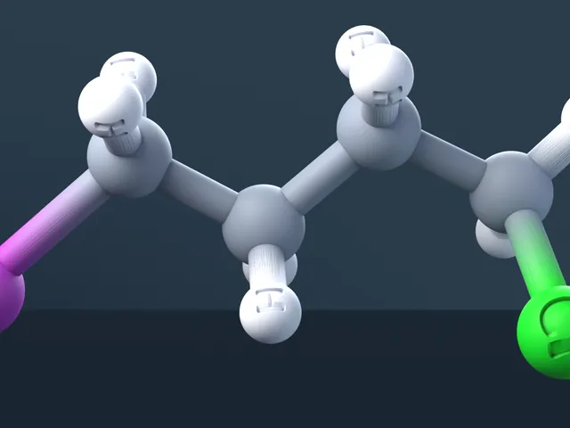 1-Chloro-4-iodobutane 3D Molecular Model — CAS 10297-05-9