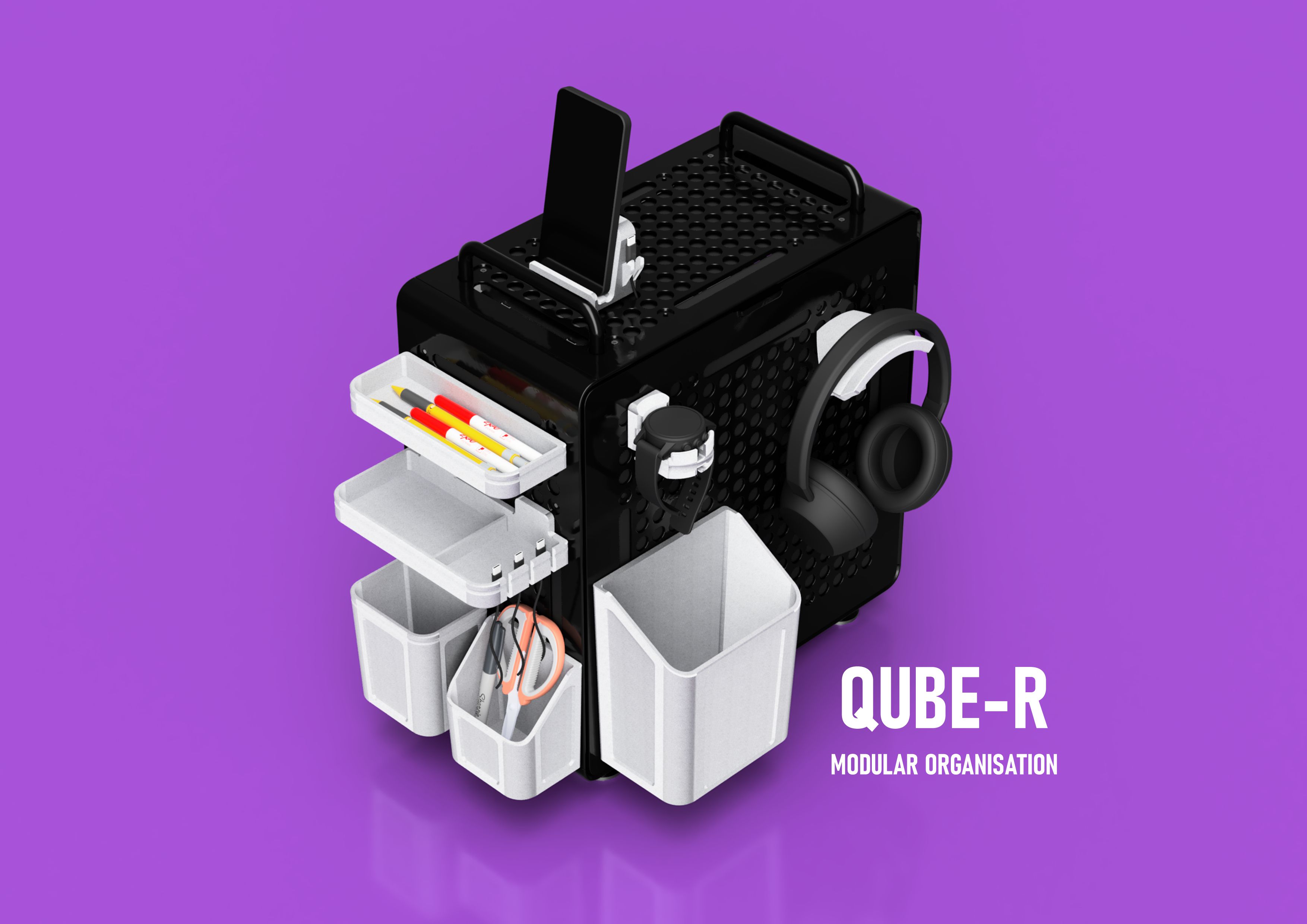 Cooler Master Qube 540 - Modular Organisation