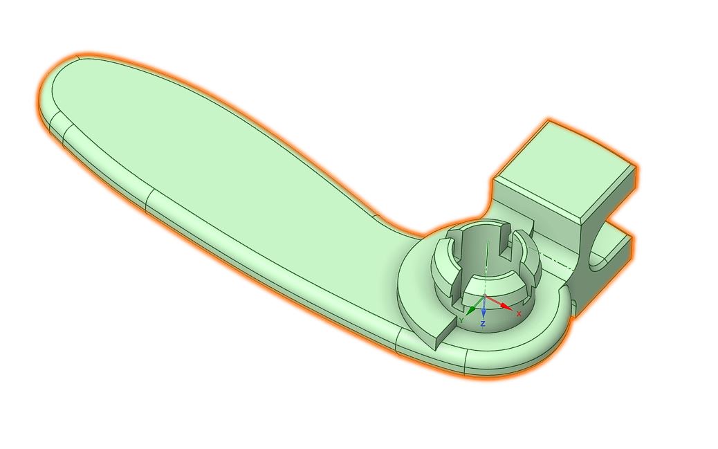 Seitz campervan window handle