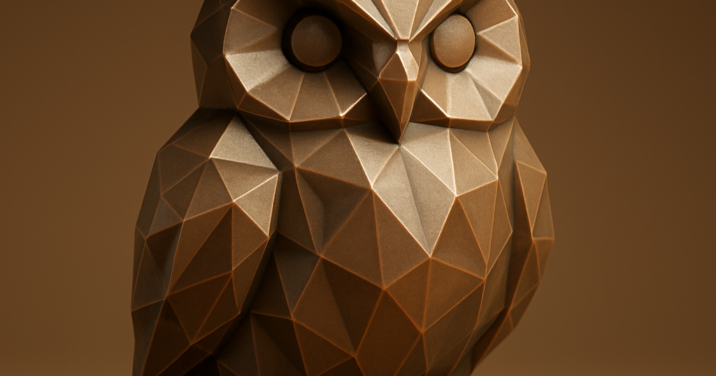 CF Barn Owl by AR3DP | Download free STL model | Printables.com - 3D model önizlemesi