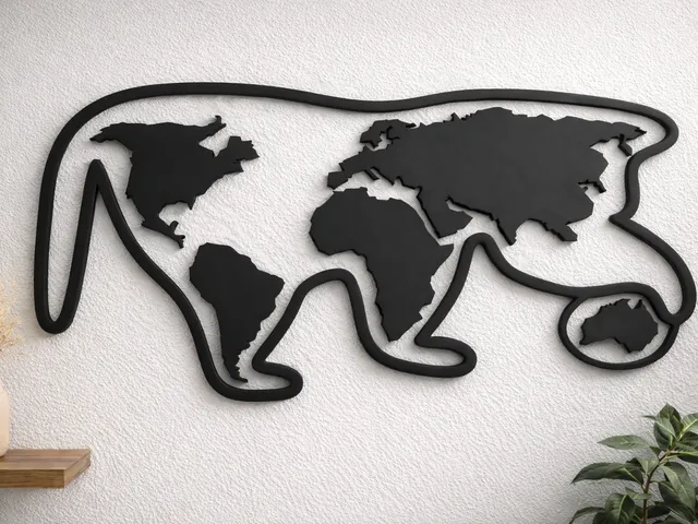 World Cat Map