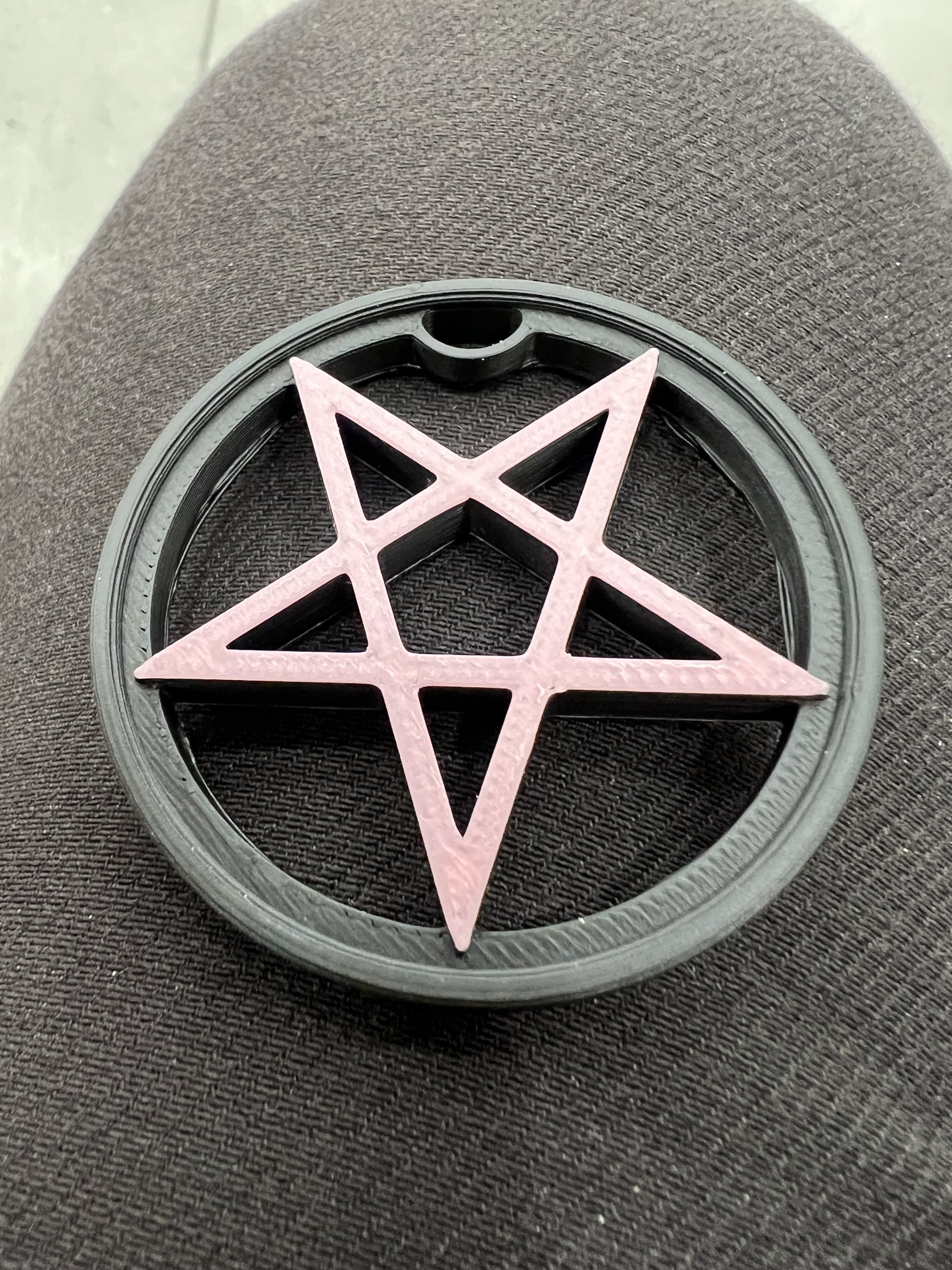 Pentagram Keychain