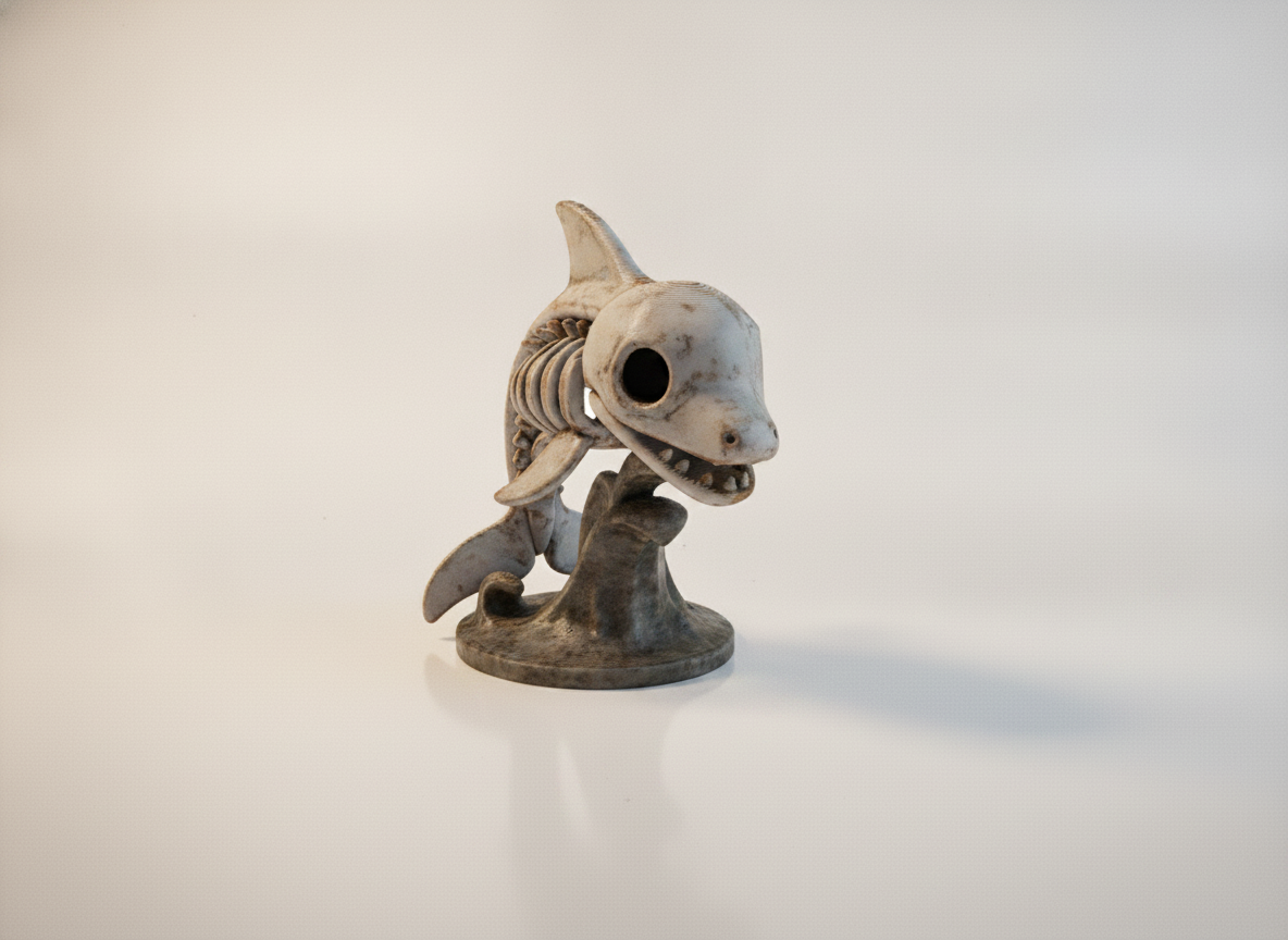 Cute Dolphin Skeleton