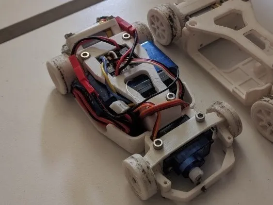 OpenZ v4a chassis, 1:28 3D printed RC car
