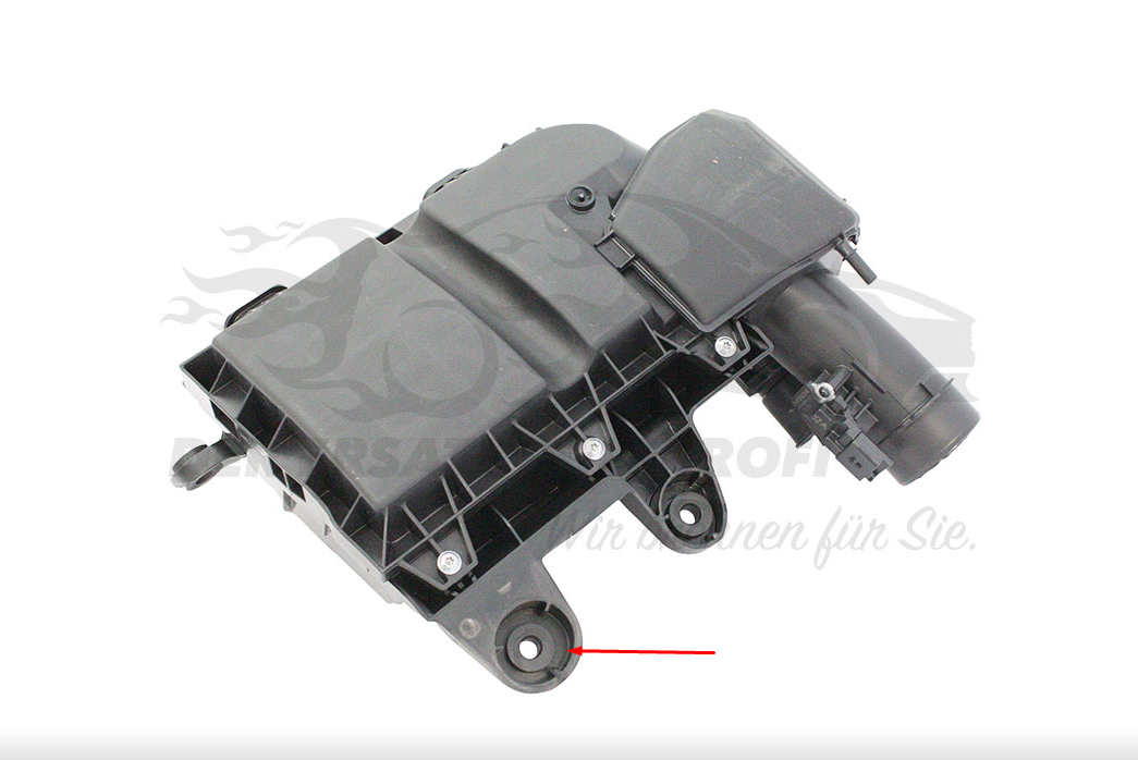 Rubber piece for PSA/Stellantis Airfilter box.