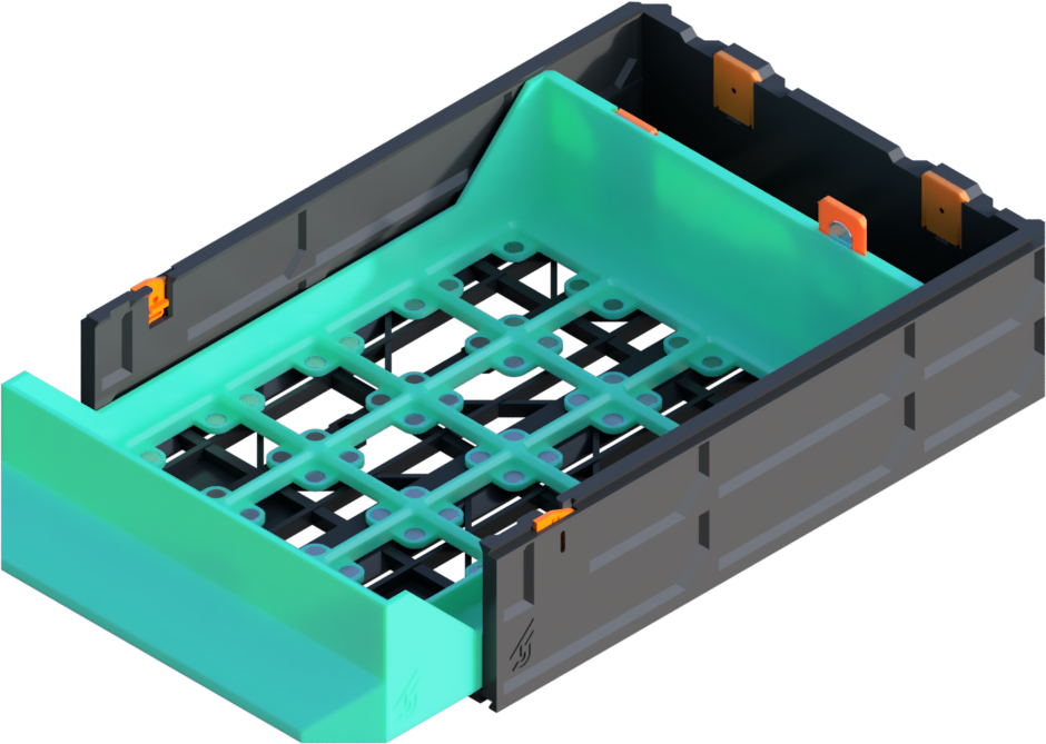 GEN2 240-2W-1H Gridfinity Classic Drawer