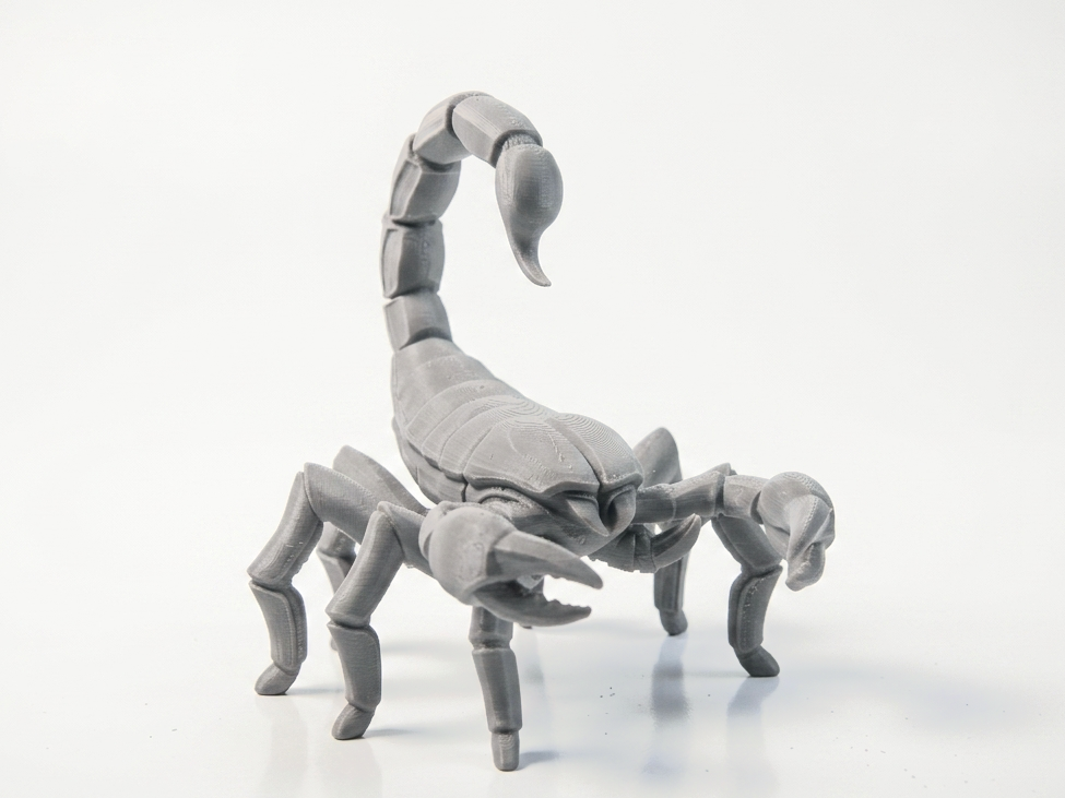 Scorpion Robot Gaming Figurine 3D Printable