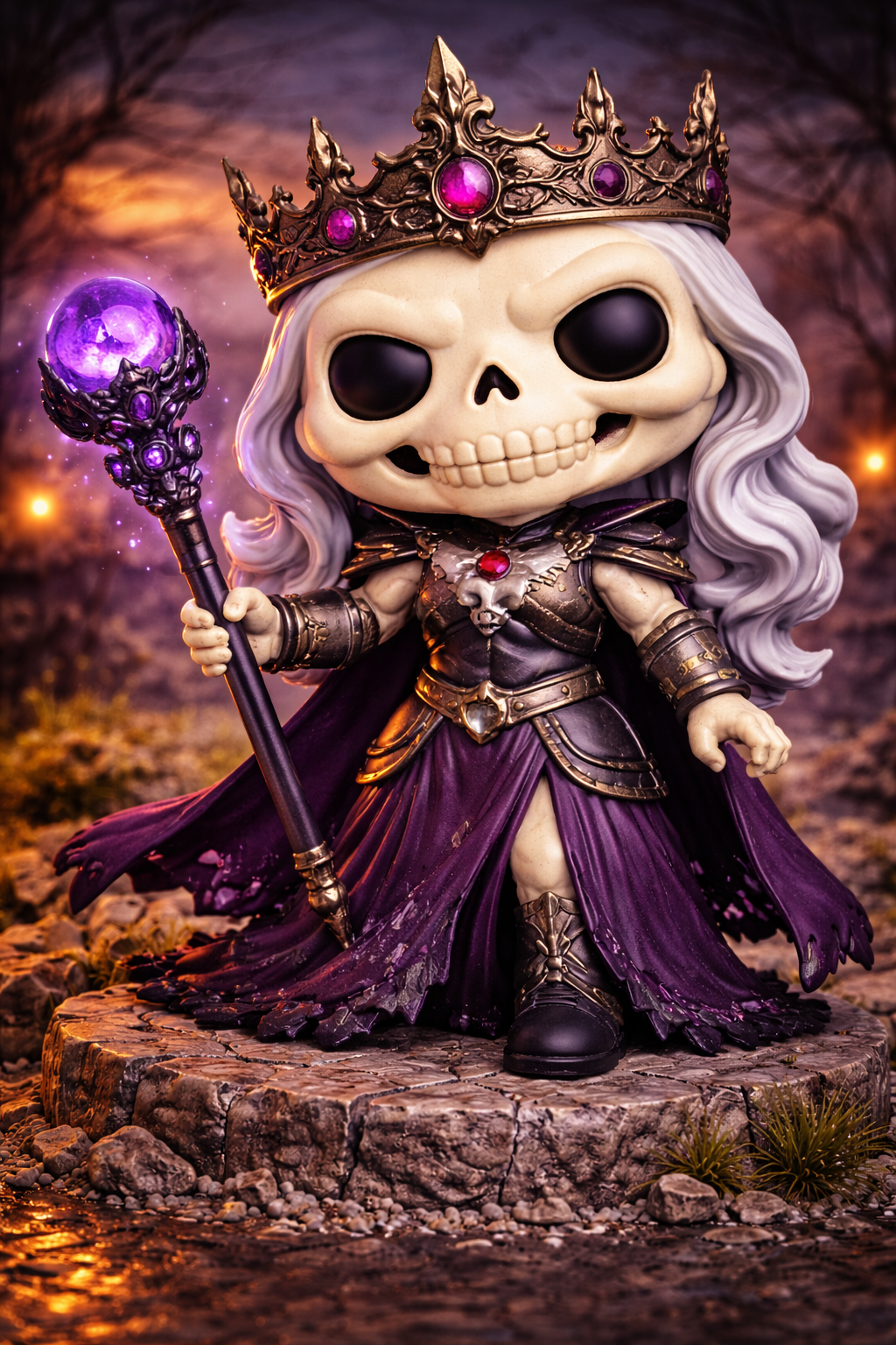 Cute Skeleton Queen