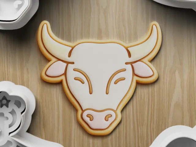 Spanish Fiesta Cookie Cutter STL Bundle | Bull Guitar Flamenco Hola Fondant Cutter Set | 3D Printable