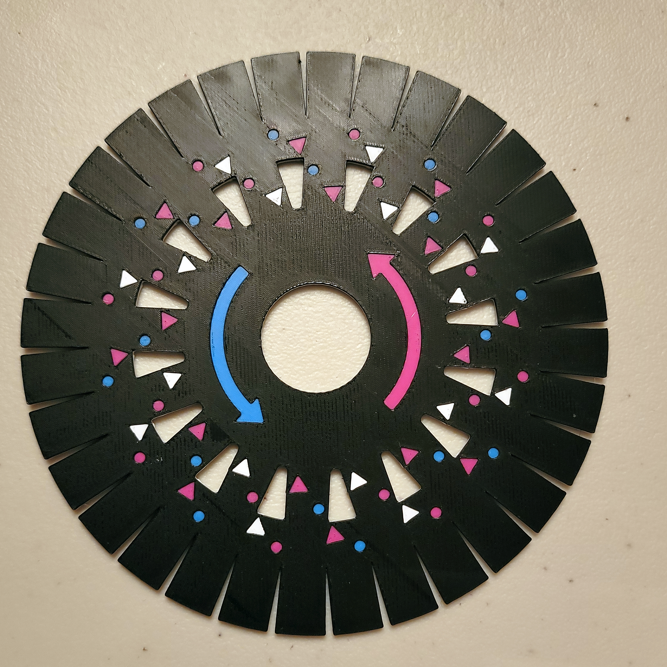 Round Kumihimo Board for AMS Remix