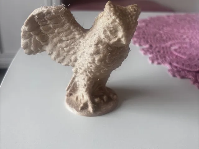 Concrete Owl Statue