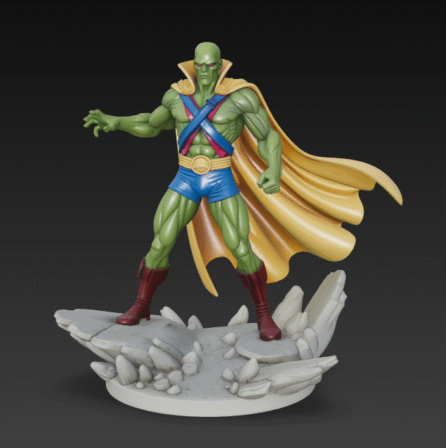 FIGURA SUPERHEROES Martian Manhunter (COLECCIONABLES)