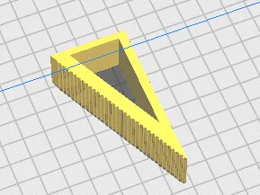 Simple door stop with grips