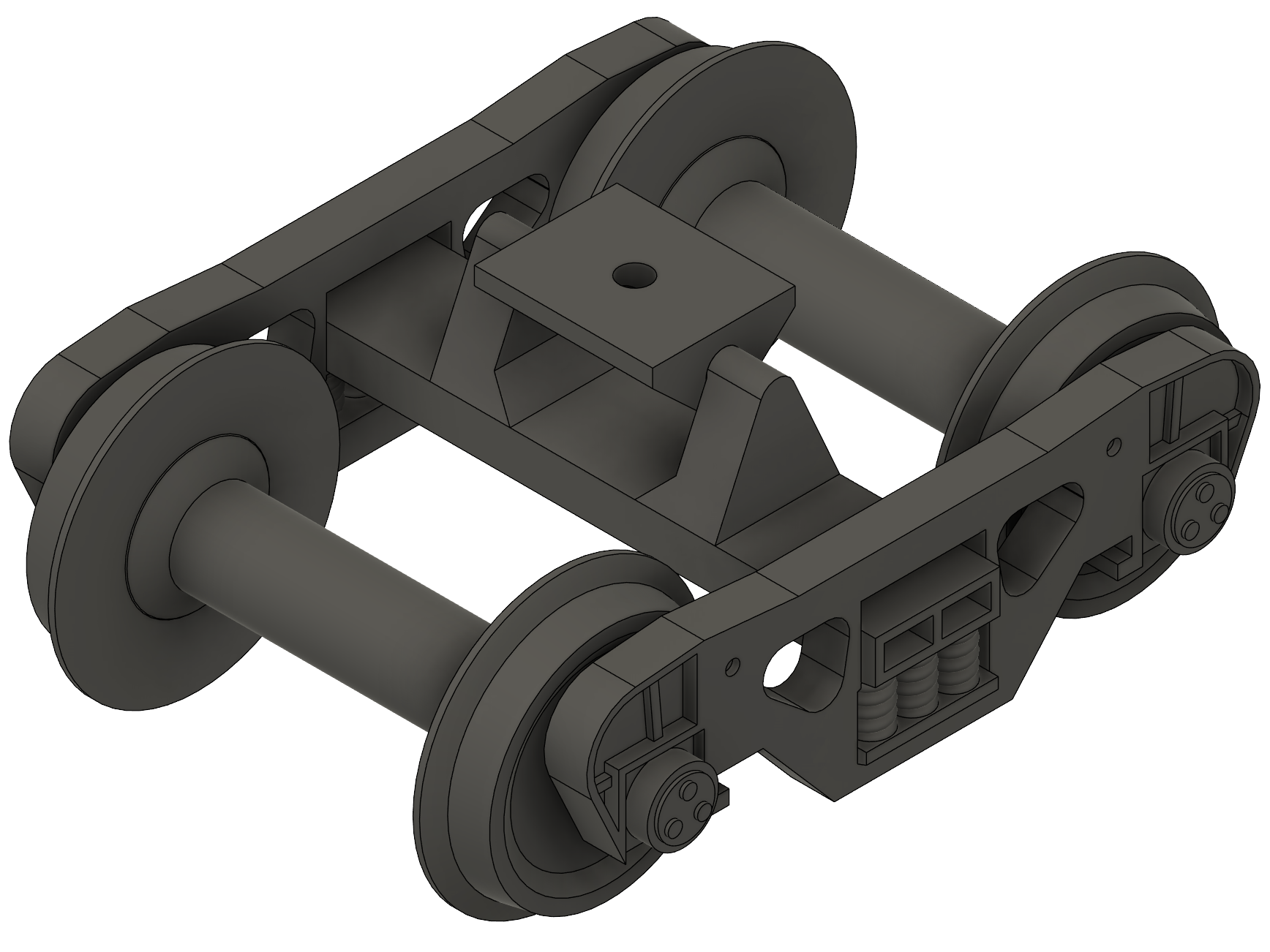 G Scale Bogie Freight 1750 840 - Dragon Railway