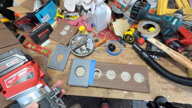 Miniatura 3 do modelo 3D Deck pull ring router template