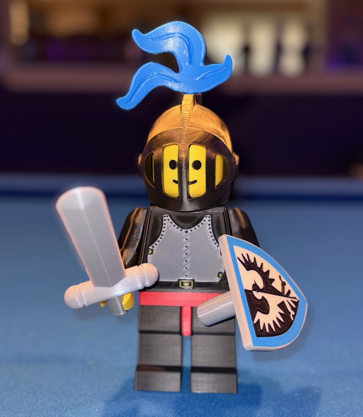 Black Falcon Knight MegaFigure (5:1 Scale)