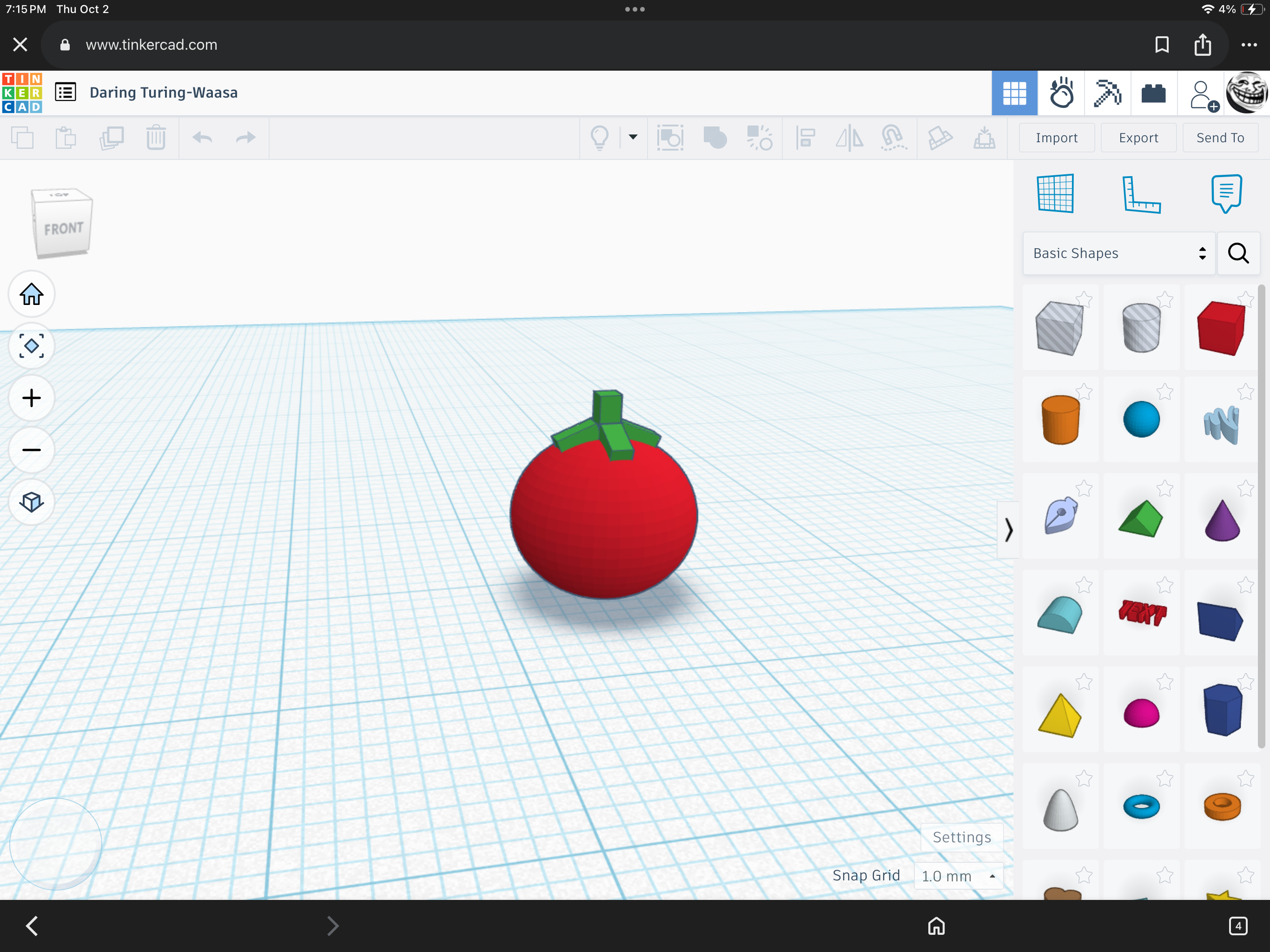 Grow a garden tomato