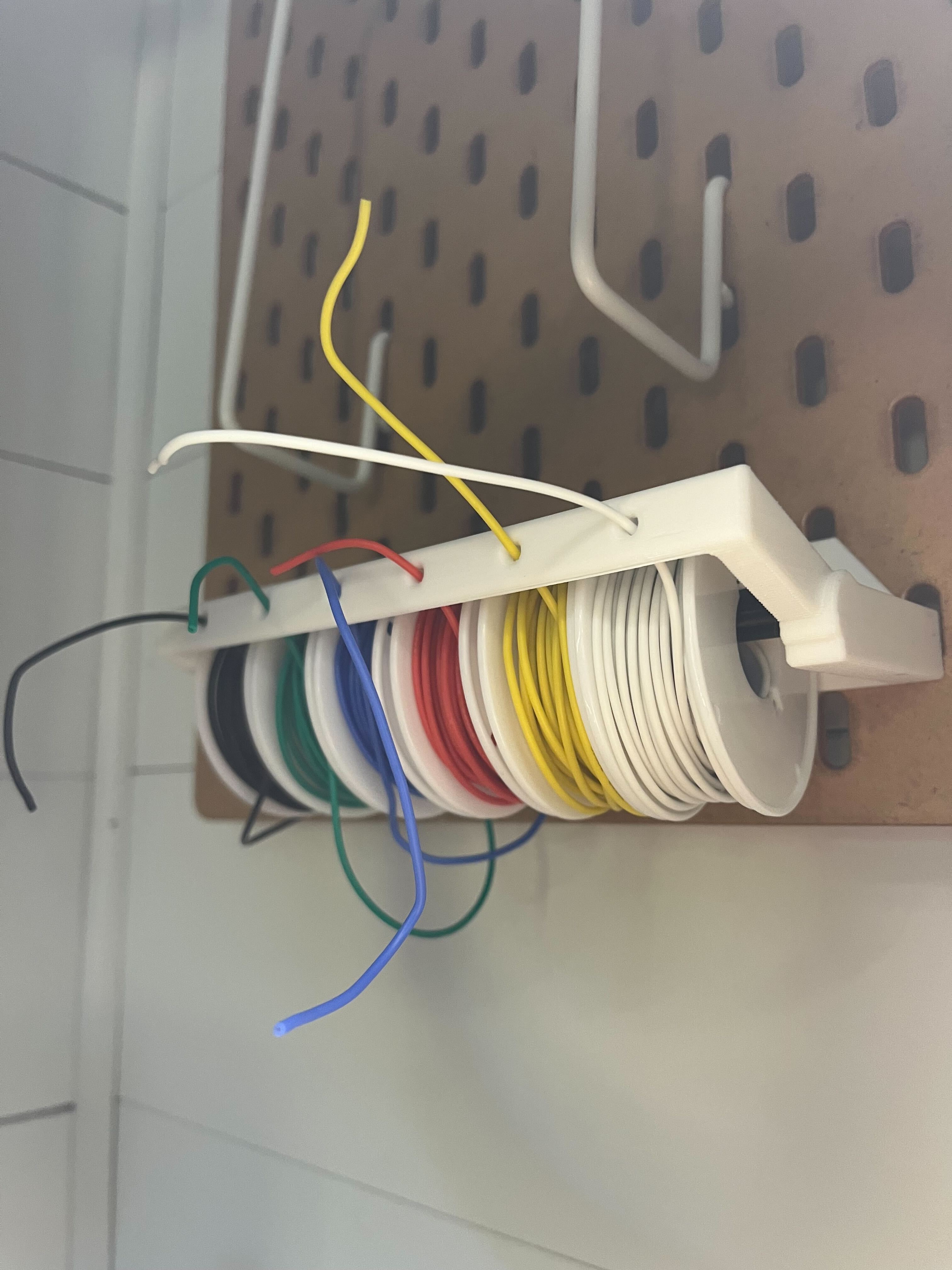 Ikea skådis wire spool holder remix