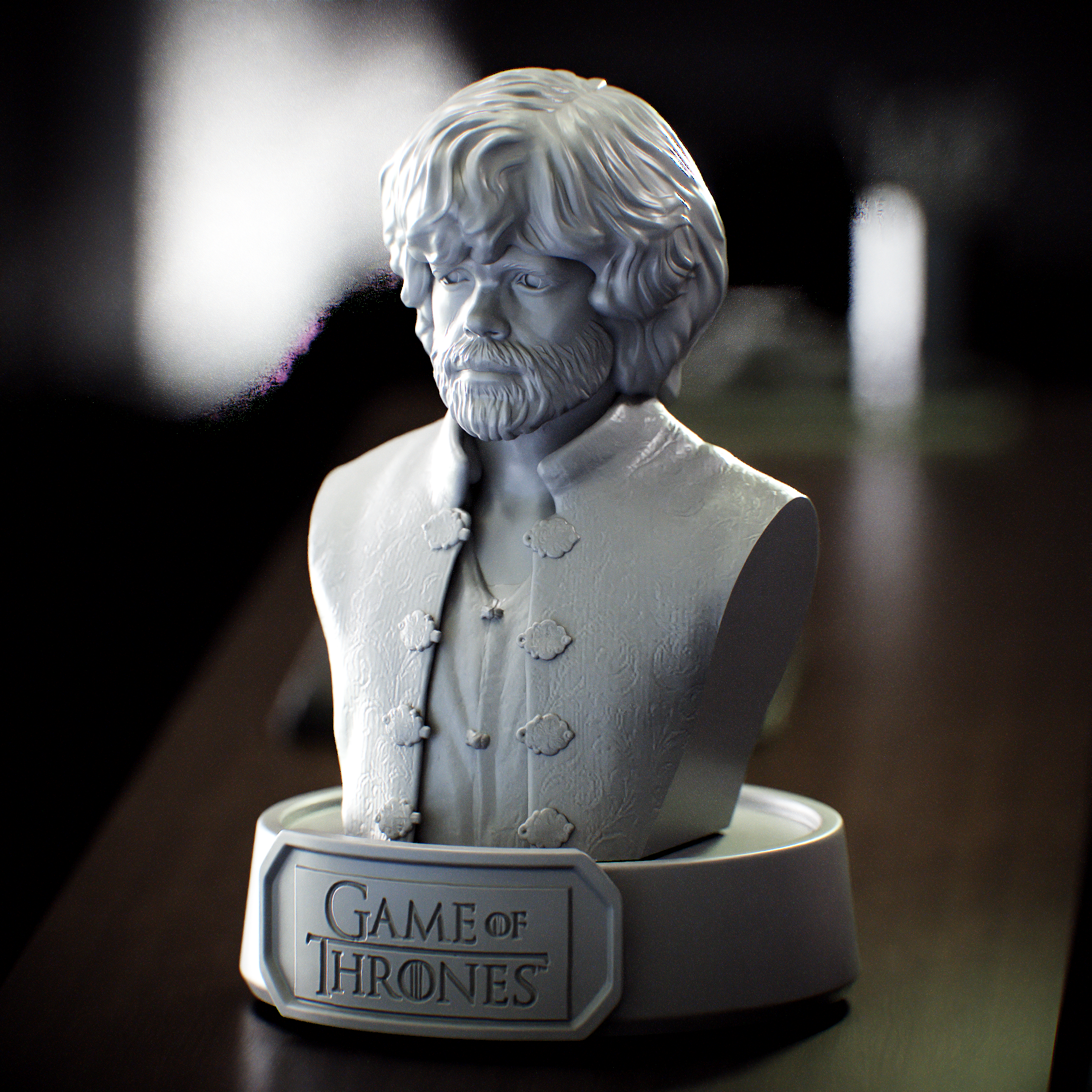 Tyrion Lannister Bust from Game of Thrones - Busto de Tyrion Lannister de Juego de Tronos