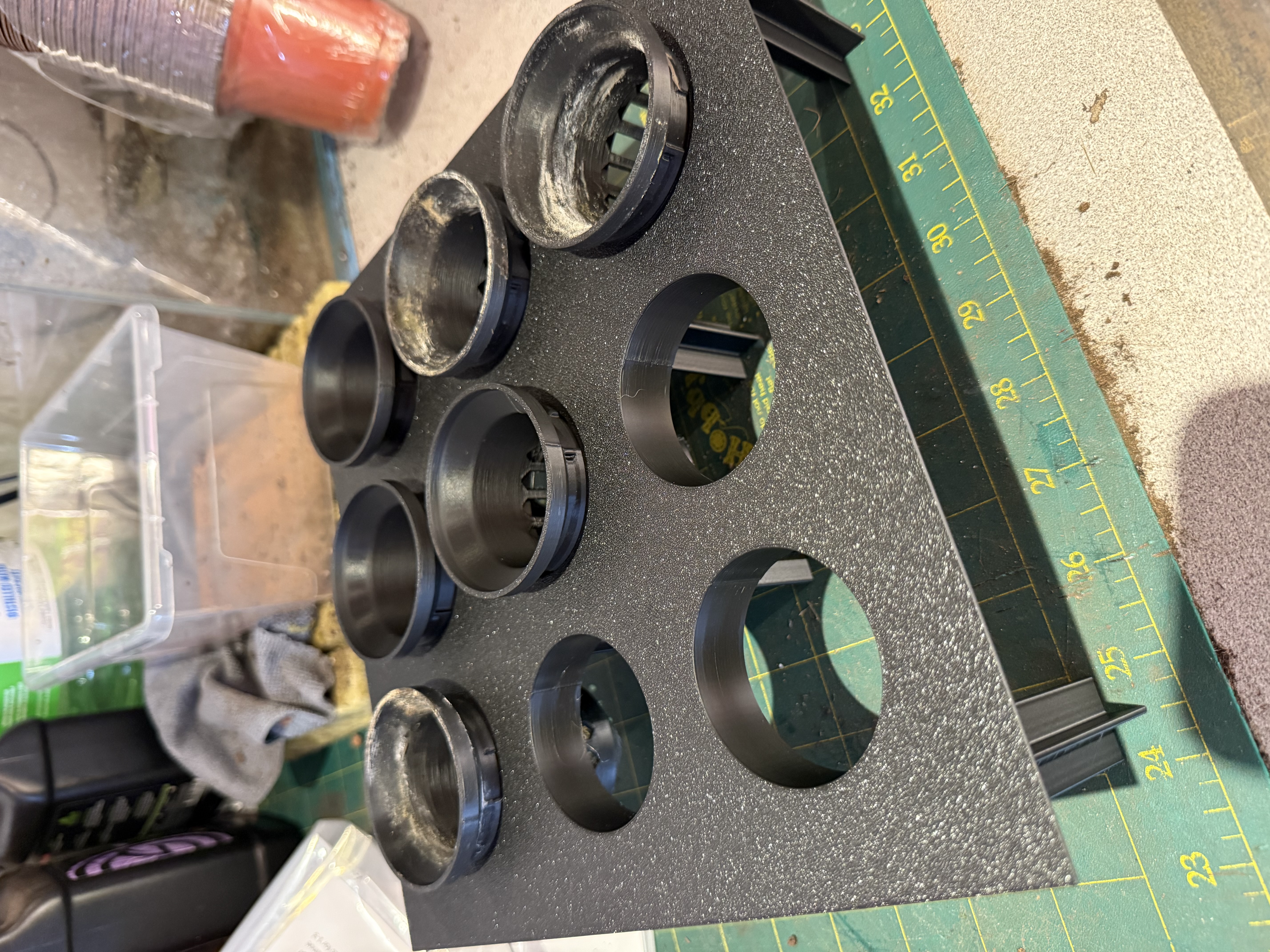 Modular Hydroponics Seed Starter Cup Holder
