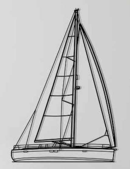 Beneteau Oceanis 50.5 Wall Art