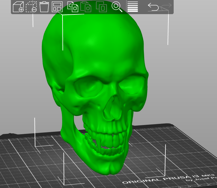 Miniatura 2 do modelo 3D vampire skull