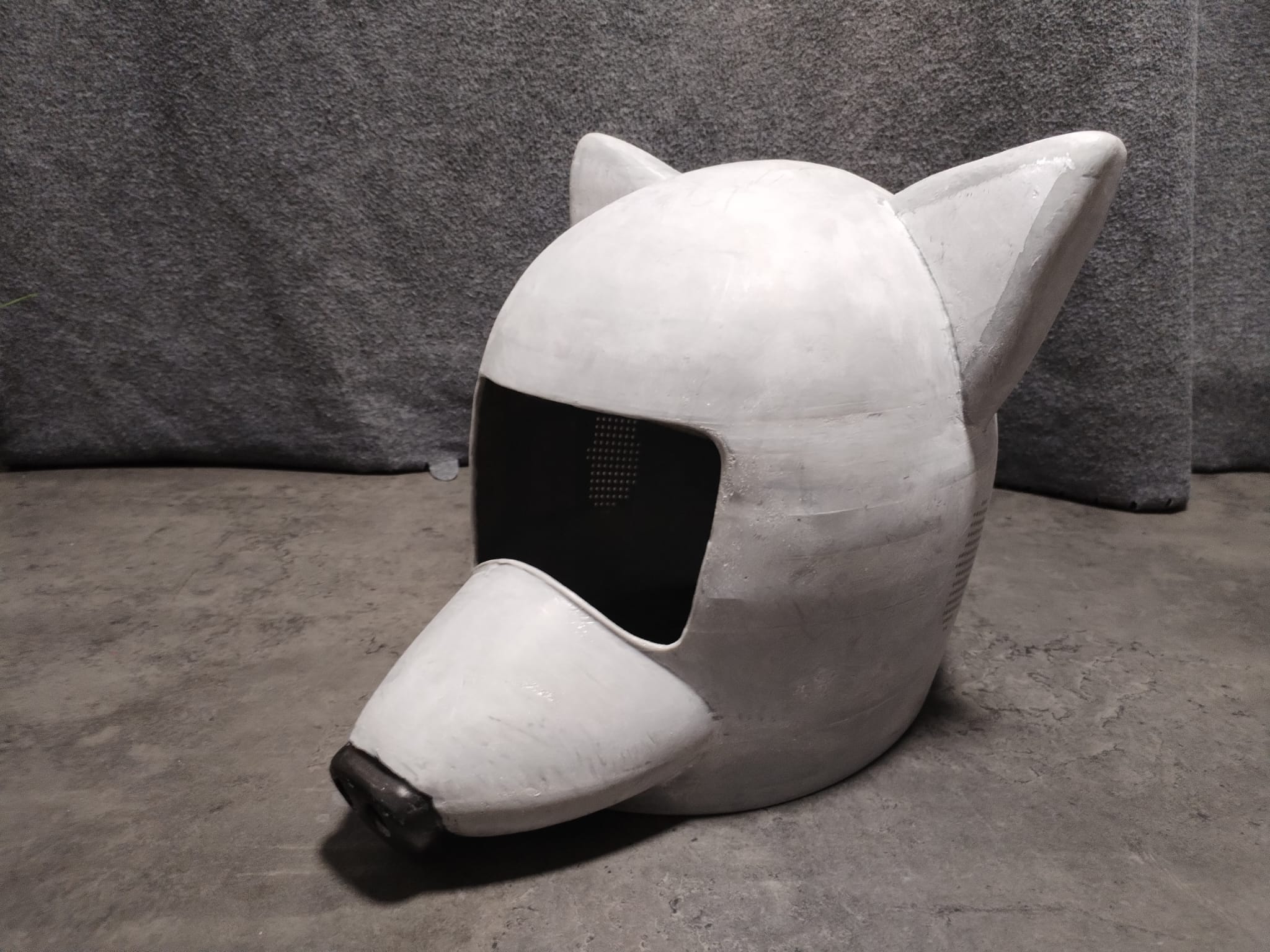 Wolf Kids FullHead Helmet 3D model by GoCartDad
