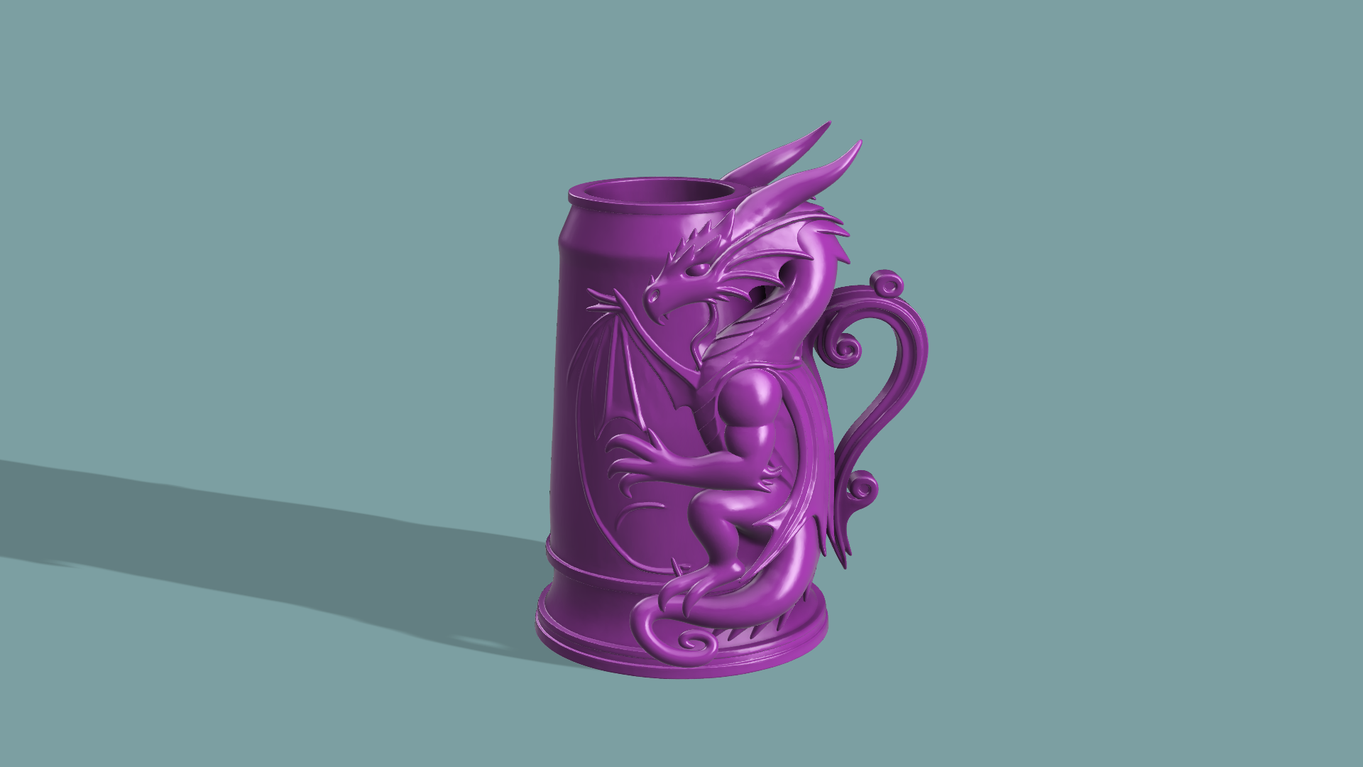 Dragon Can Holder