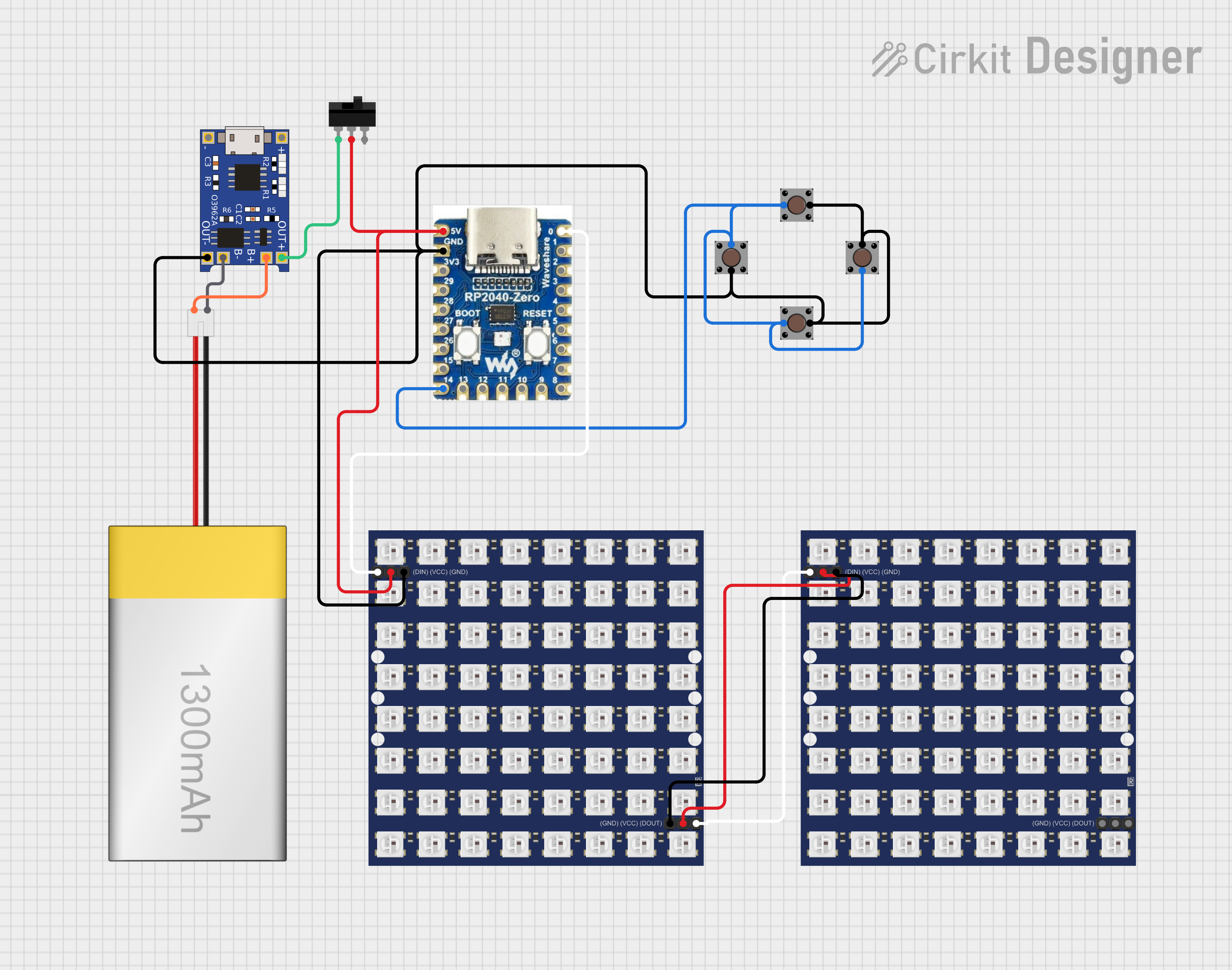 LED array digital counter/timer - 2 or 3 digits with simple reset on push [Onshape] — miniatura 5