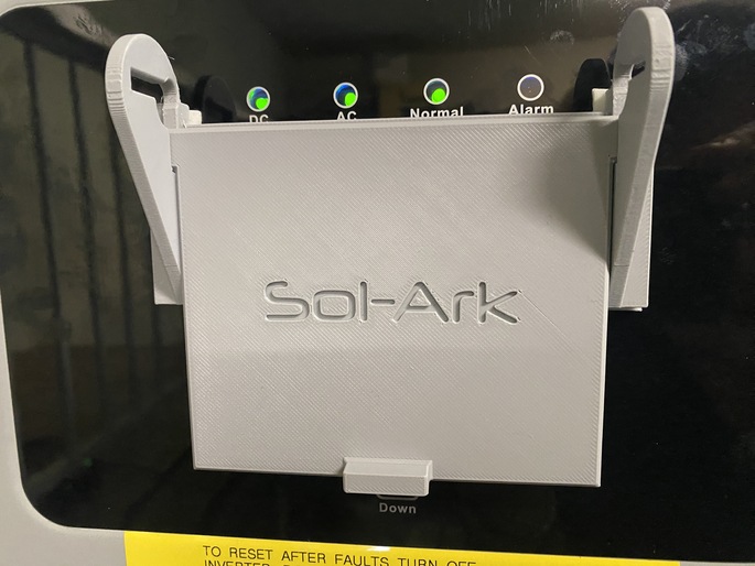 Sol-Ark Inverter display cover