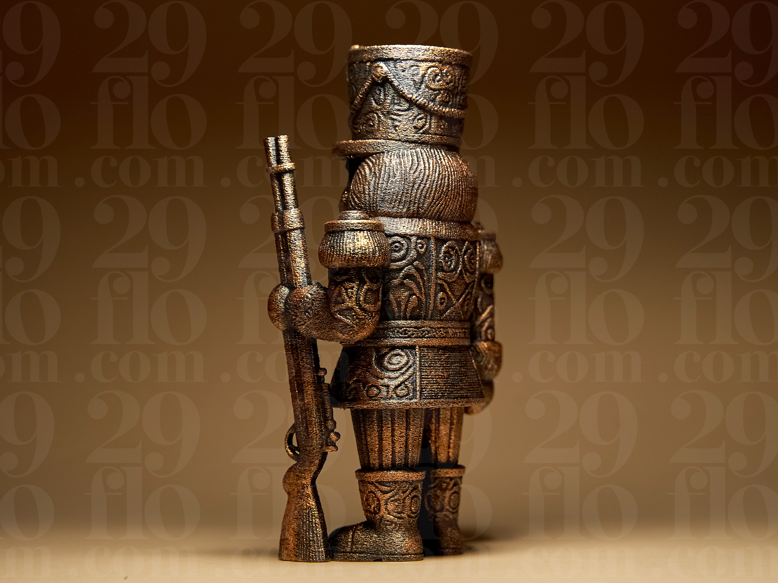 Miniatura 5 do modelo 3D Nutcracker Soldier Decoration