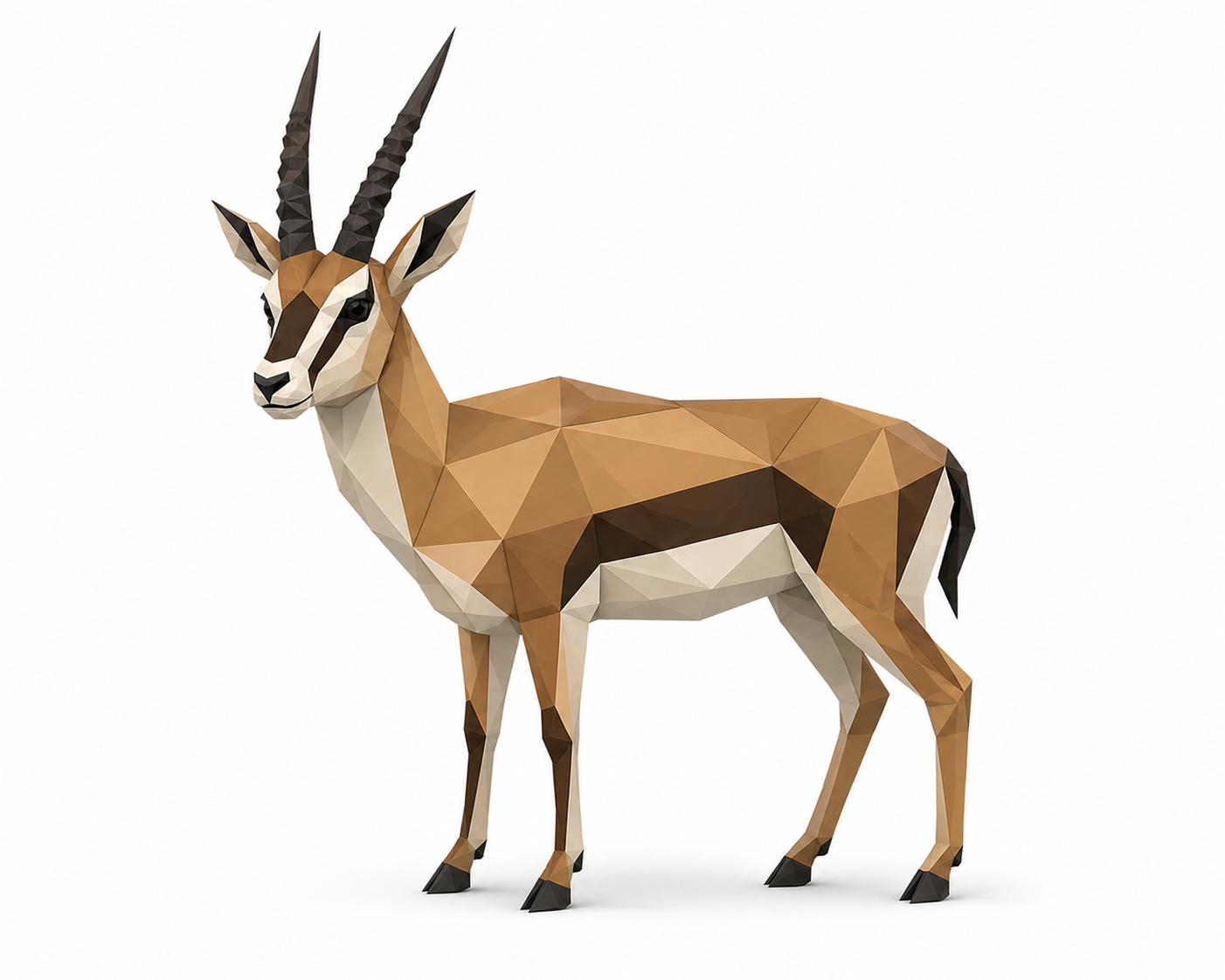 Low Poly Antelope