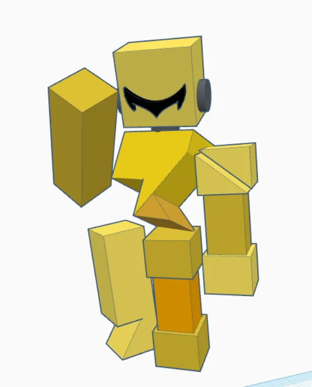 Articulated Harken Roblox Figure (Die of Death) by FanBlox Company